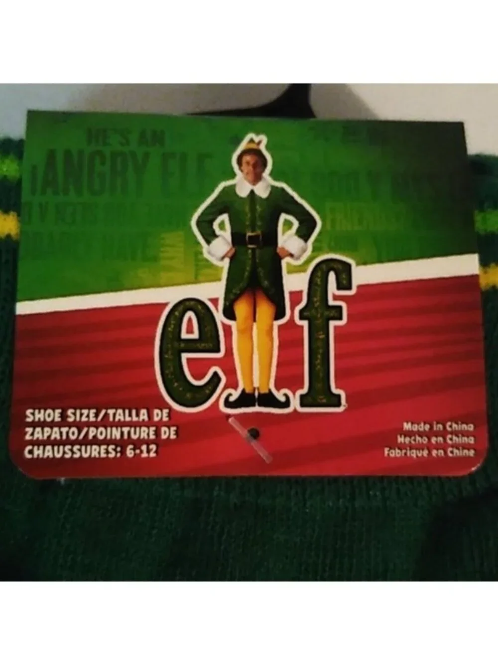 Men's The Christmas Story + the Elf Socks, 2 pair